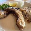漁協直営食堂 いさばや - 料理写真:新メニュー「カマの塩焼き」！今が旬のワラサのカマとなります。