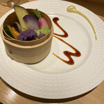 船橋 蔭虎 - 朝採れ蒸し野菜