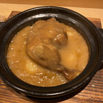 船橋 蔭虎 - やわらか鶏の土鍋あんかけご飯