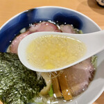 らぁめん 倉井 - 塩らぁめんスープ