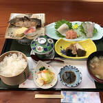 日本料理 いな穂 - 嵐山御膳（税込み１６５０円）