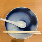 らぁめん 倉井 - 塩らぁめん完食