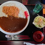 Katsu Tei Zen - ランチ　かつカレー定食　大盛り