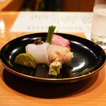 日本料理 たかむら - 鮃、本鮪、北寄貝