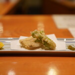 日本料理 たかむら - 江戸前穴子とタラの芽