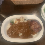 ステーキ＆ワイン　神房 - 黒毛和牛100％ハンバーグカレー（辛口）《準備完了》