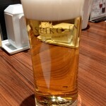 清江苑 - ランチビール