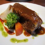 Kenの厨房 - 挽肉のオーブン焼き、デミグラスソース