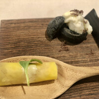 スブリム - ビーツサラダ仕立てとシューノワール