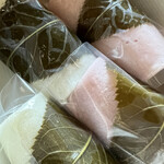 一炉庵 - 桜餅　紅白２個ずつ