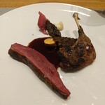 フィエルテ - メイン肉：青首鴨のロティとモリーユ茸