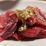 0秒レモンサワー 仙台ホルモン焼肉酒場 ときわ亭 - 中落カルビ（759円）