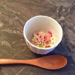 スープとカレー ボンジョルネ - ●リゾット
      かぶとカブの葉のリゾット