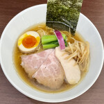 中華そば うお青 - うるめ平子醤油