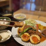 米Lab 百福 - 豚の角煮定食¥1000