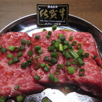 炭火焼肉 牛牛 - 赤身カルビ 1000円(税込)　(2021.12)