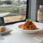 SaPher ODORIKO Cafeteria - 伊豆産フレッシュトマトのスパゲティ