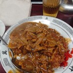 萬来軒 - カツカレーライス 750円