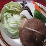 宮崎牛第一号指定店 焼肉の幸加園 - 焼きやさい盛合せ 660円(税込)　(2022.1)