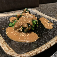 KINKA sushi bar izakaya 渋谷 - ほうれん草胡麻和え