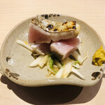 鮨たか山 - 鰆の炙り