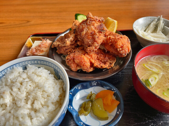 万年竹 - 羽後本荘（食堂）の写真