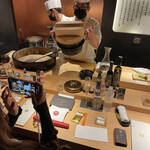 麻布 黒しゃり - 