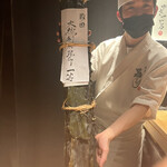 麻布 黒しゃり - 