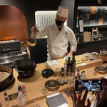 麻布 黒しゃり - 