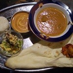 uma - Cセット（バターチキンとマトン大盛）