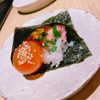 厳選焼鳥 一石三鳥 本店 - キンカン手巻き