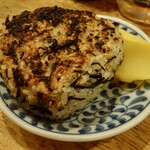 秋元屋 - 野沢菜の焼きおにぎり