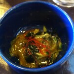 うみからそらへ - もずく酢  他にも何か入ってました(笑)