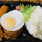 タイヨー - 料理写真:エビフライとハンバーグのお弁当