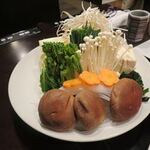 しゃぶしゃぶ・日本料理 木曽路 - 野菜盛