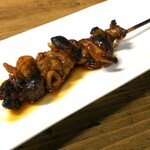 市民酒蔵諸星 - うなぎ肝串焼き