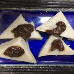 石鍋商店 - くるみ胡麻味噌をつけてみた