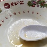 天下一品 - 以前とは違う。