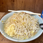 ラーメン二郎 - ラーメン並　750円　ニンニクマシ　辛味