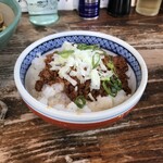 麺家　椿 - ピリ辛肉みそ丼