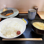 季節料理 魚竹 - 銀鮭焼き