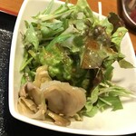 中華酒場 麒麟 - セットメニューのサラダ