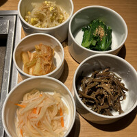 ビーフキッチン 恵比寿店 - ナムル盛り合わせ