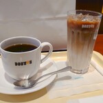 ドトールコーヒーショップ - アメリカン(M)とアイスカフェオレ(M)