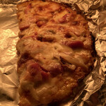 果樹園 - トースターで加熱中