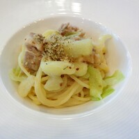 マンジャーレ 伊勢山 - ツナとキャベツのパスタ