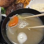 わ楽 - お味噌汁の具　R4.2.23