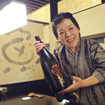 鮨でですけ - 女将さんの笑顔と・・