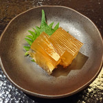 鮨でですけ - 親爺さんの煮こごりは絶品