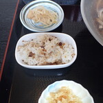 銀の麺 - 生姜ご飯
